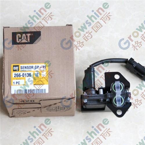 Original and brand new genuine caterpillar excavator parts 266-0136 320D 315D 323 312D diesel pressure sensor 2660136