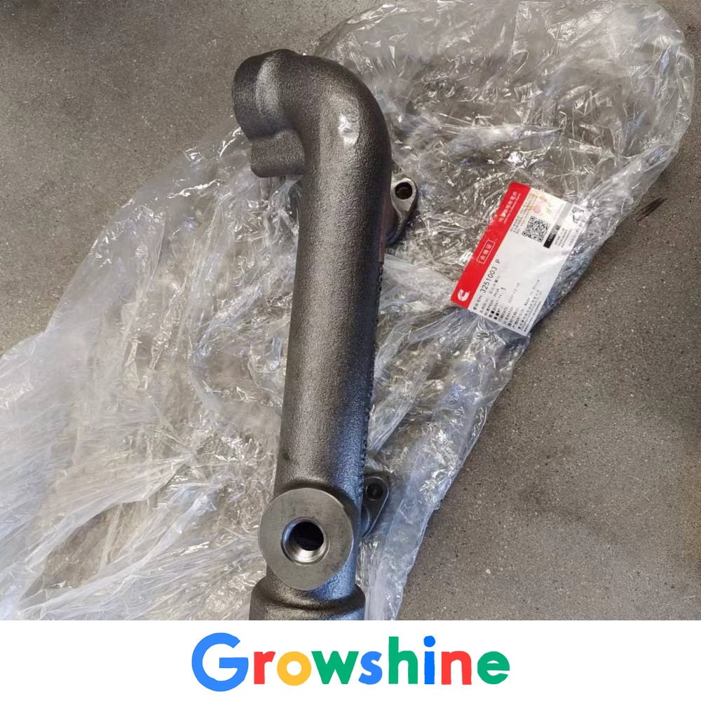 Earth bulldozer engine outlet pipe re-launch NT855 outlet pipe 3251003
