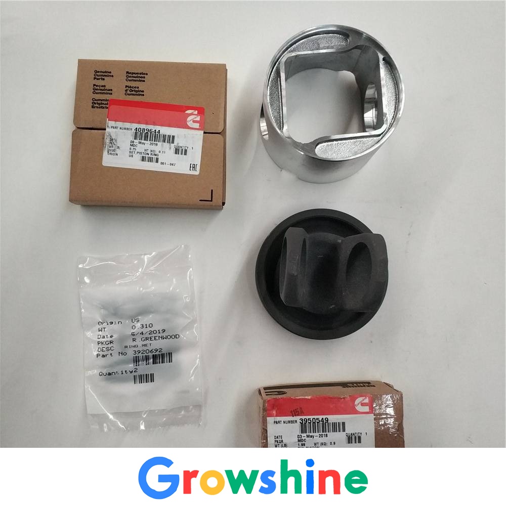 Tianshui Cummins QSL8.9 original four-supplied Cummins piston piston ring piston pin