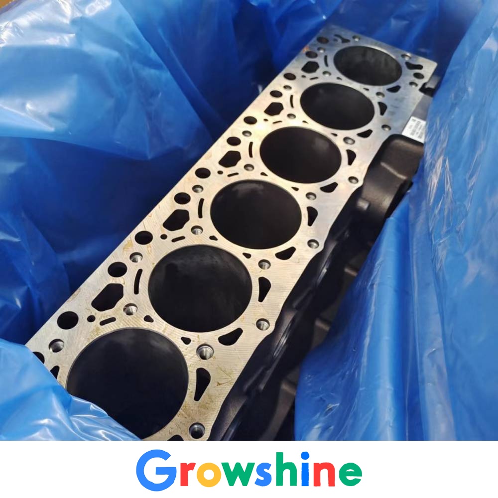 Cummins QSB6.7 cylinder block 5405072 Sany 230 grader cylinder block assembly