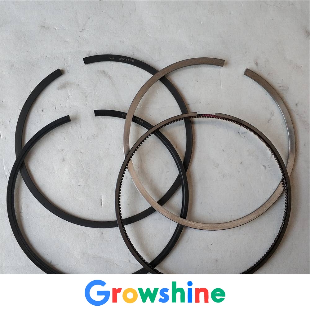 Cummins NT855 piston ring 4089810 Tiangong 220 bulldozer piston ring 4 matching