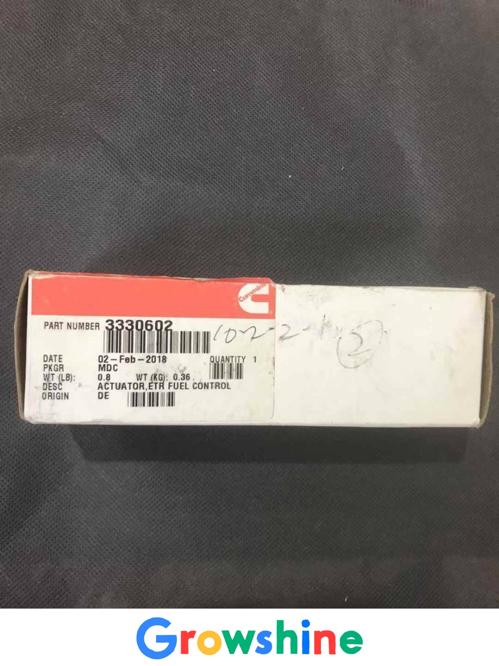 QSK60 oil rail sensor 3330602 fracturing vehicle oil rail actuator 3331031
