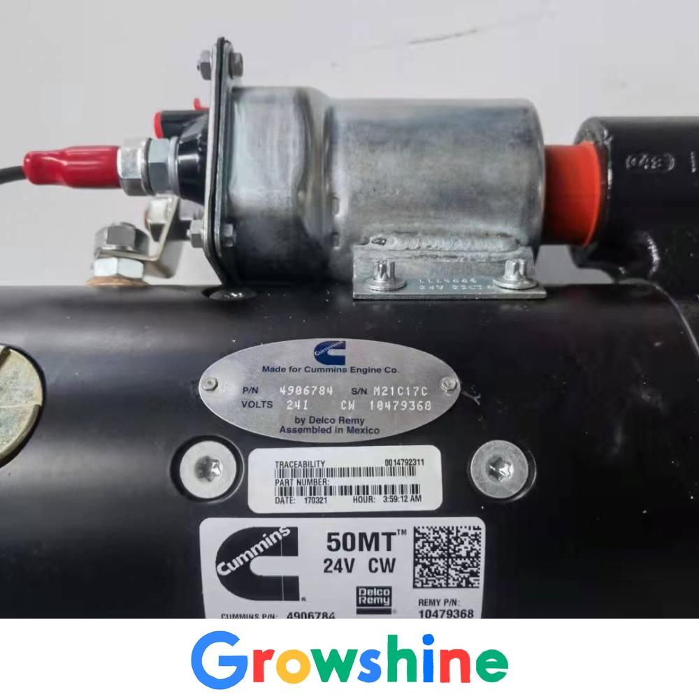 Liugong CLG925 excavator starter motor Cummins QSB7 starter 5340058