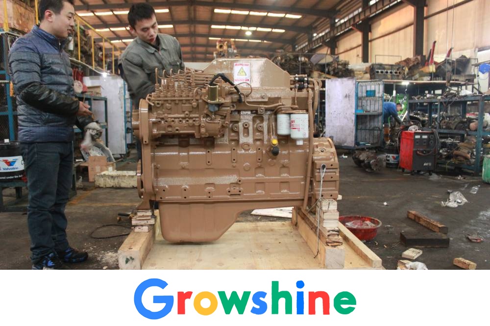 Huaibei Cummins remanufactured 6C8.3 engine Zoomlion ZE330E excavator accessories