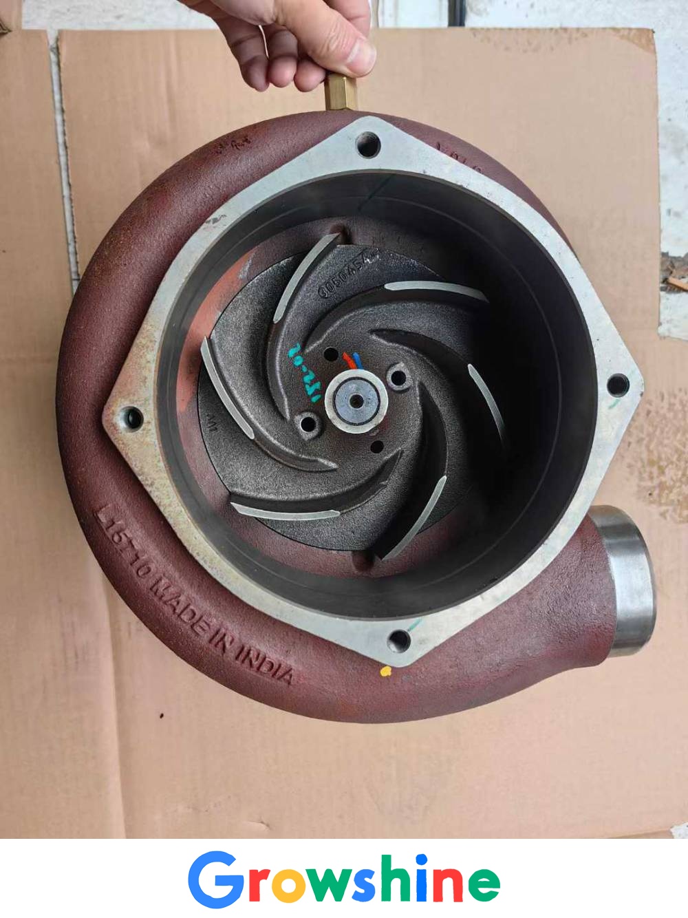 Cummins QSK60 main water pump 4376121 Meikang K60 water pump assembly 4089249