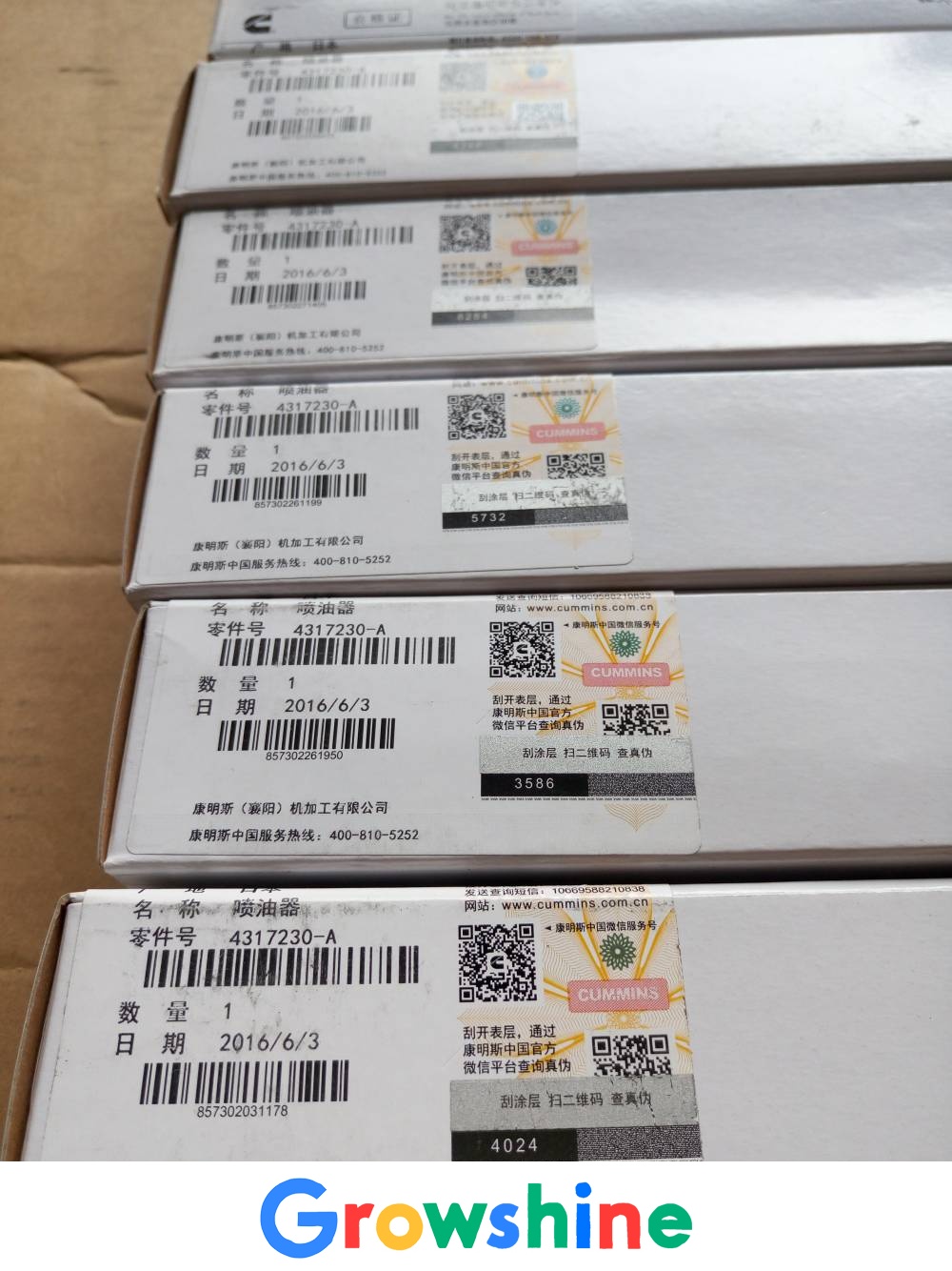 Taian Cummins QSL8.9 injector assembly 4317230