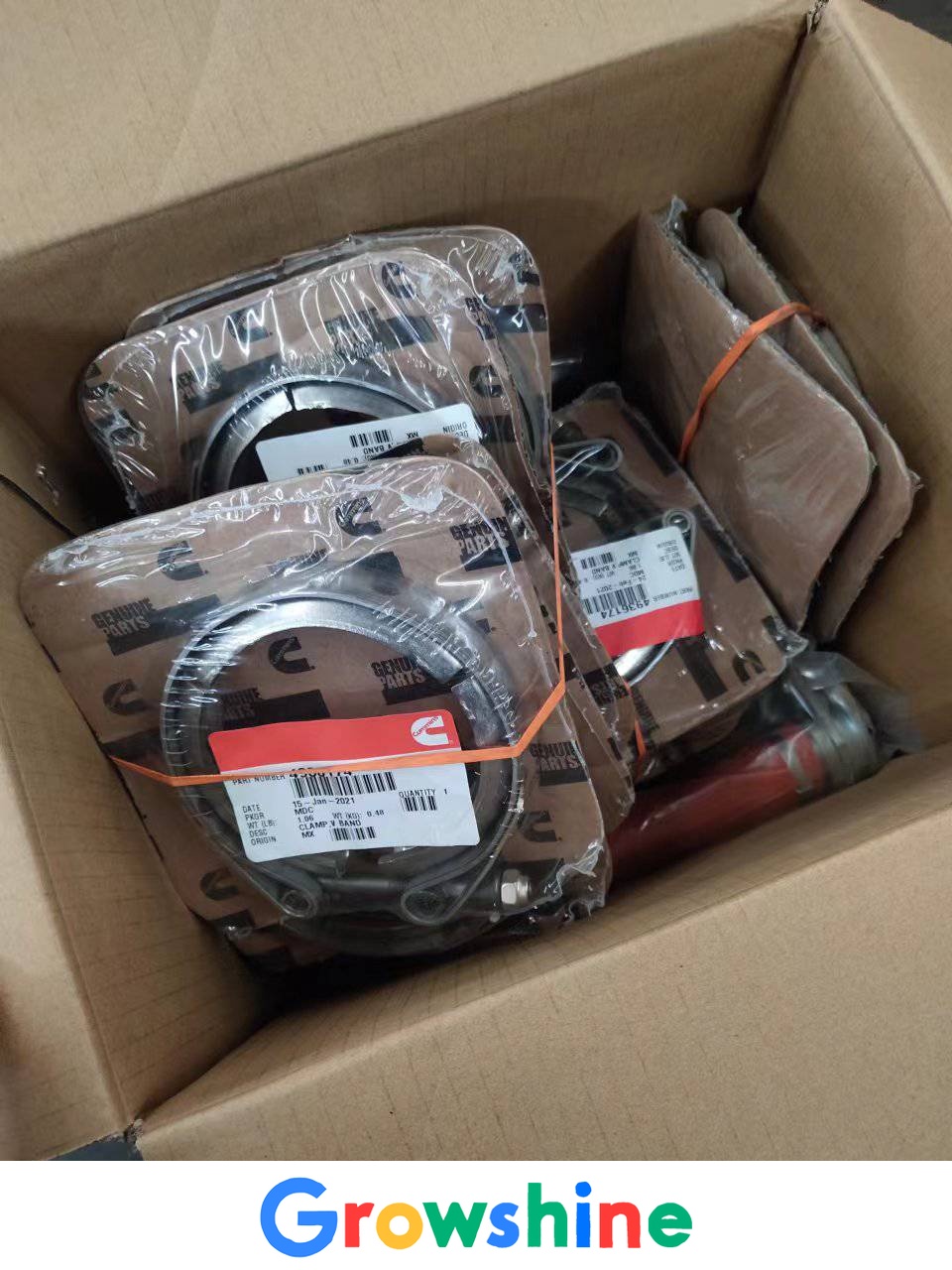 Cummins NT855 exhaust pipe clamp 140315 re-issue NT855 full car clamp