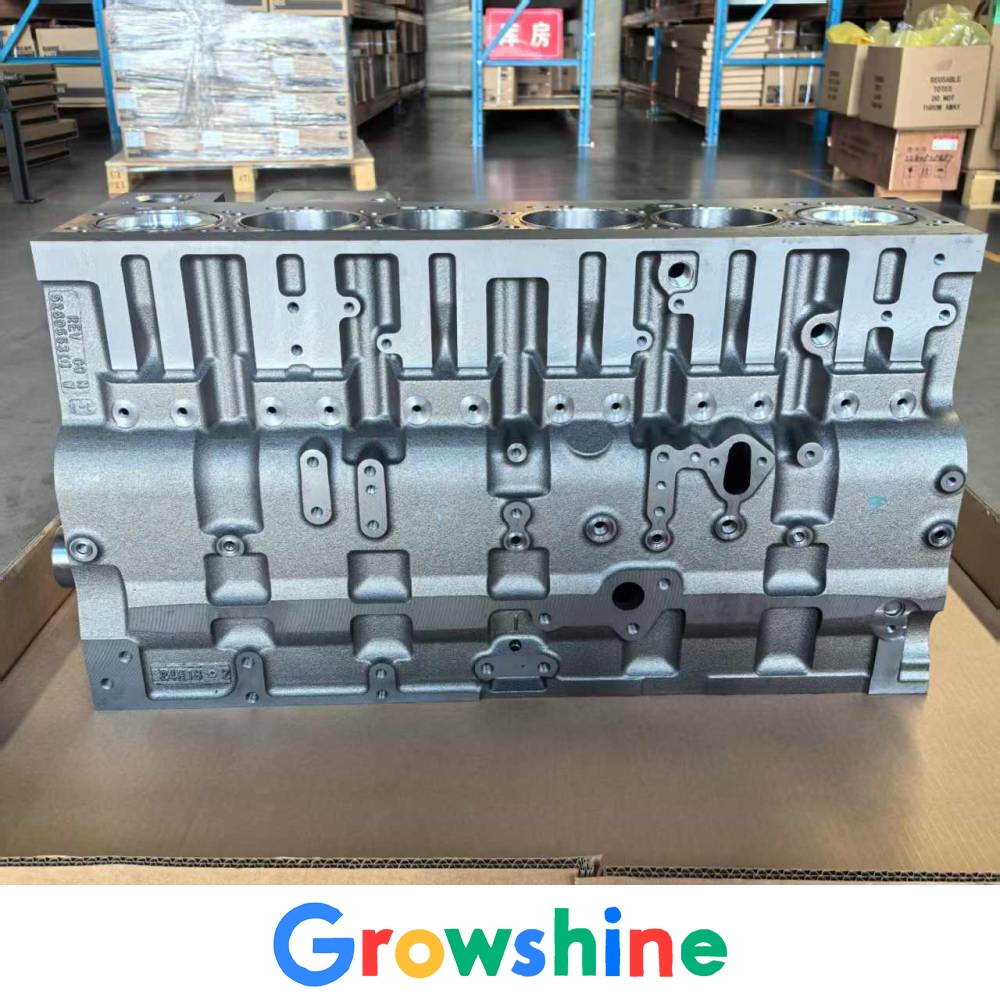PC360-8 engine cylinder block 6745-21-1190 Cummins QSL8.9 engine mid-cylinder