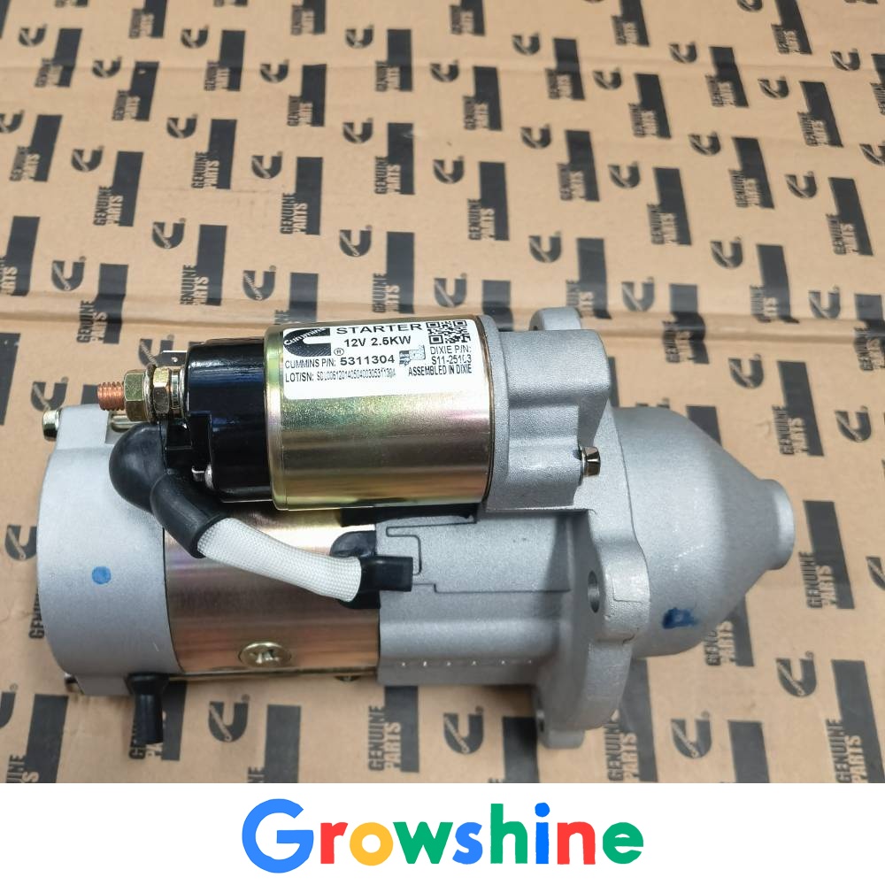Cummins B3.3 starter 5256155 Imported Cummins engine accessories