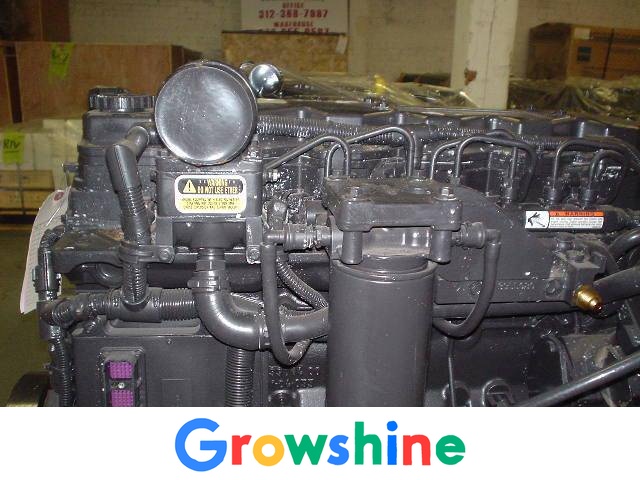 Linyi Cummins Service Station Shantui SR14D-3 Roller Cummins QSB4.5 Engine Assembly