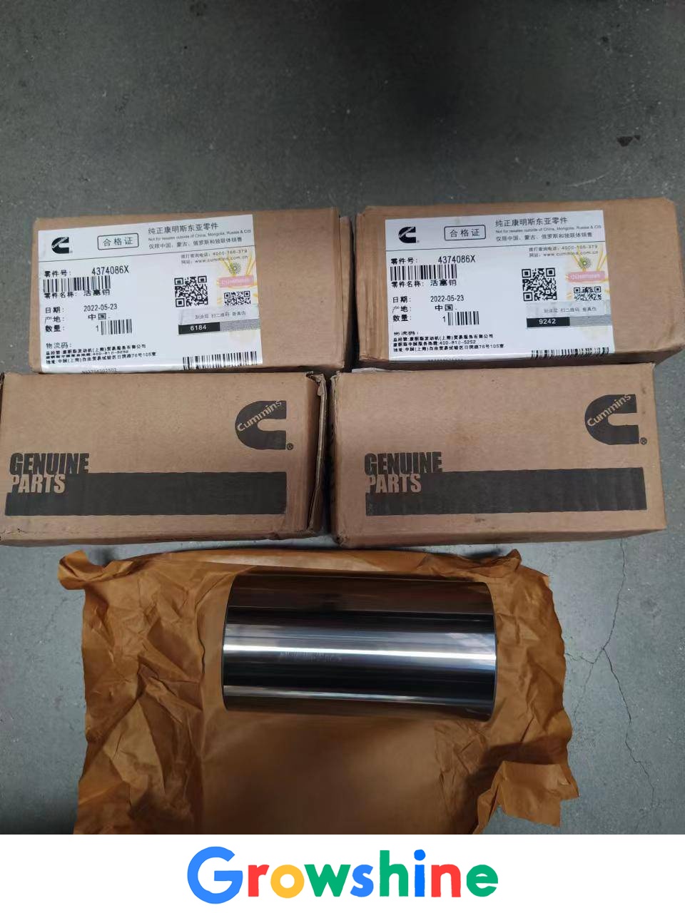 Xikang ISM11 piston pin 4374086X Foton Oman 4 package