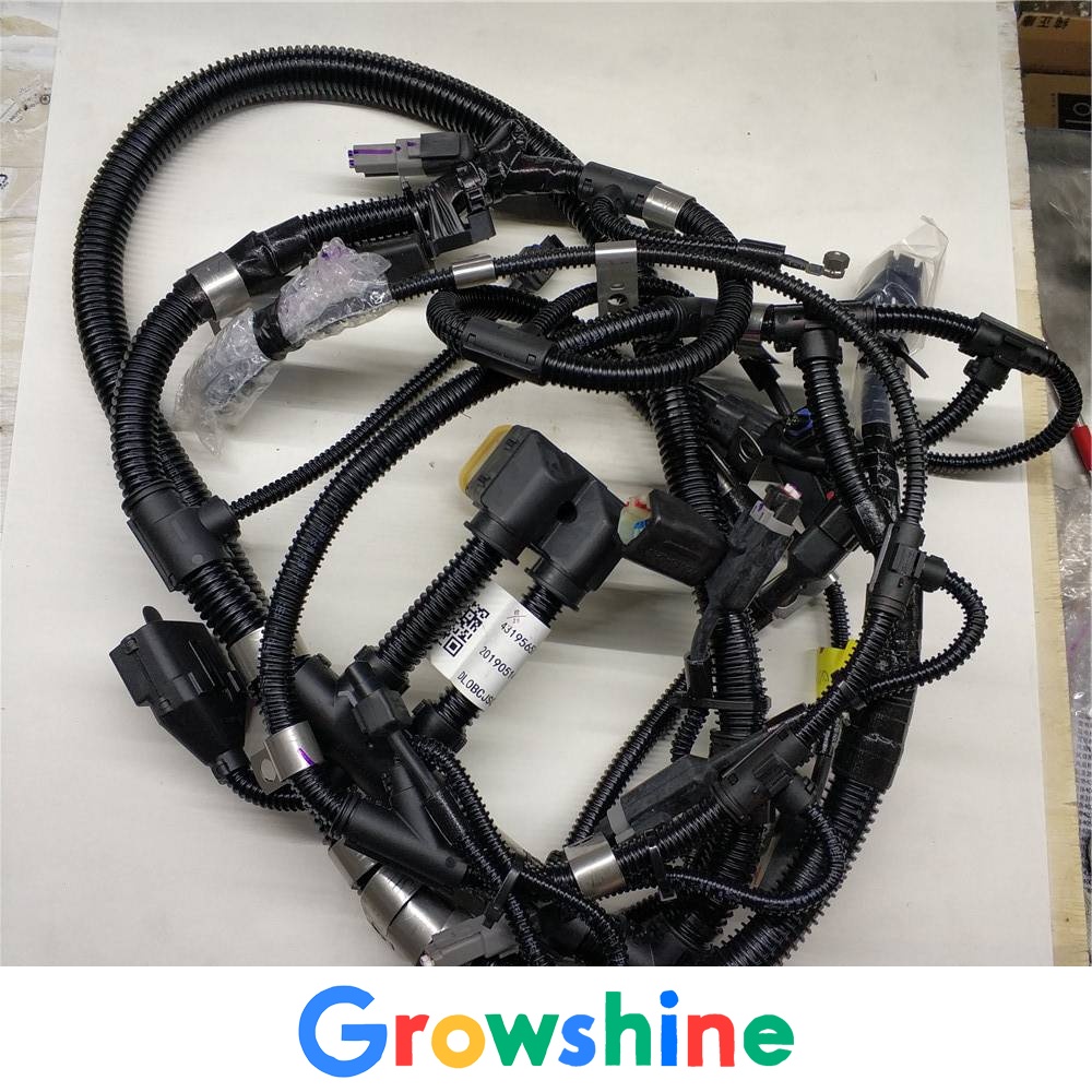 Komatsu 300 Excavator Wire Harness 6745-81-9230 Komatsu 6D114 Engine Wire Harness