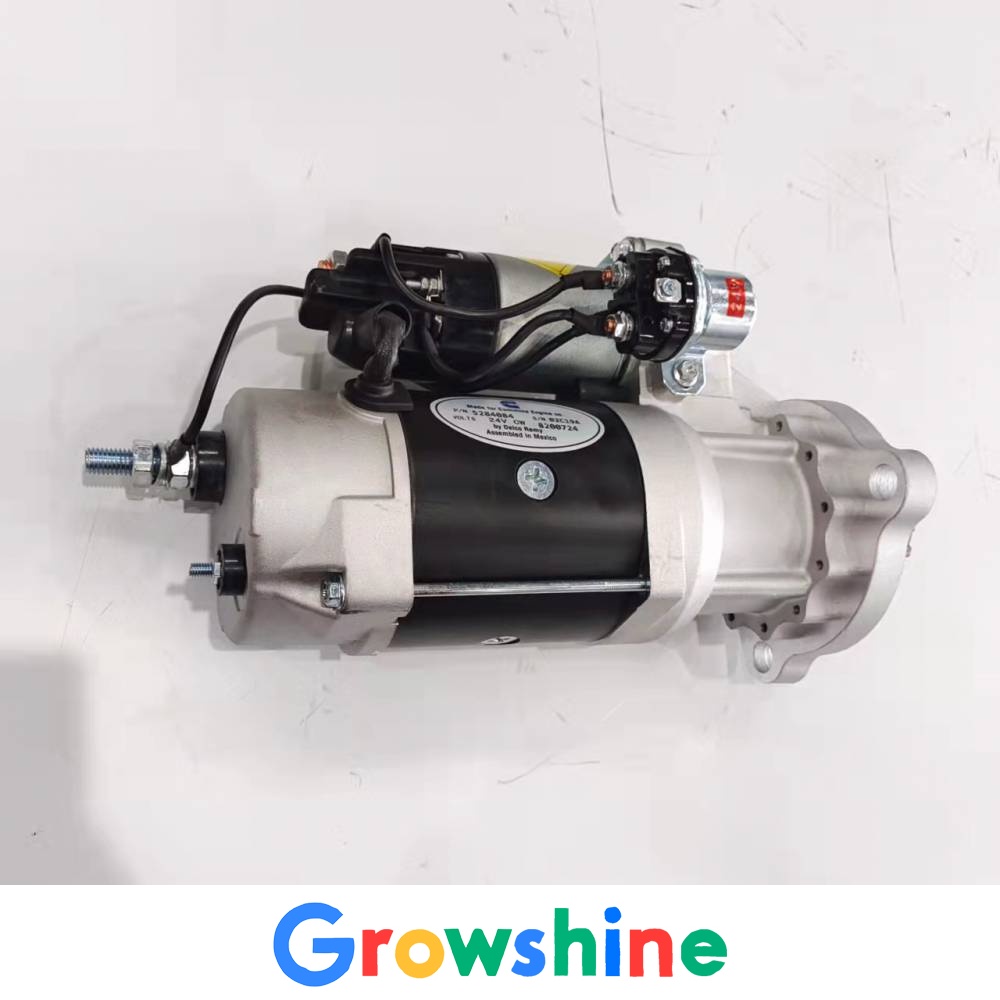 Cummins B3.3 starter 5256155 XCMG 60 excavator starter motor