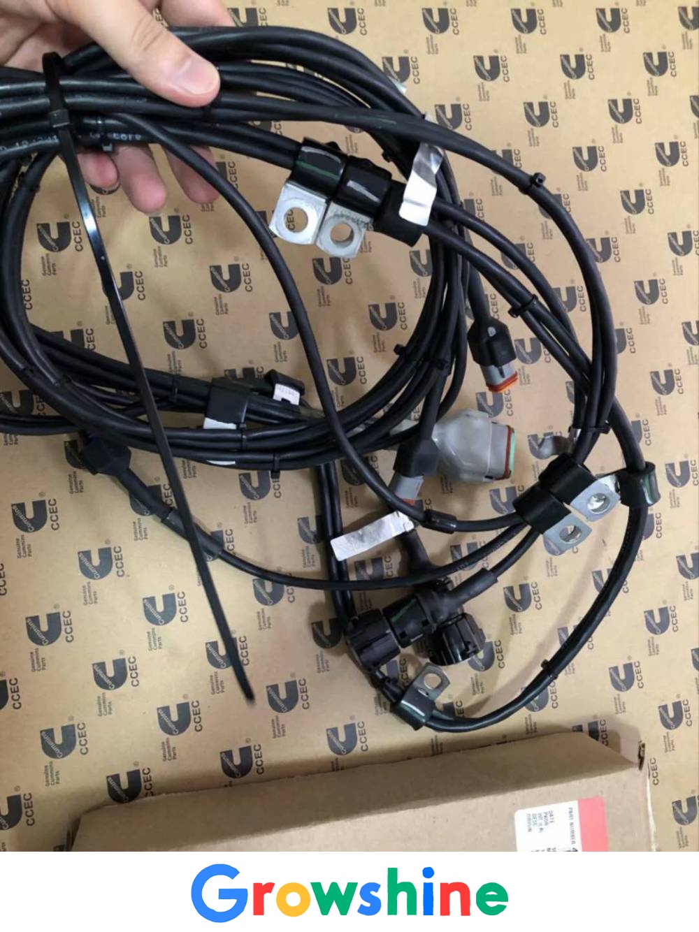 Anhui Cummins Accessories KTA19 engine wiring harness 4970888