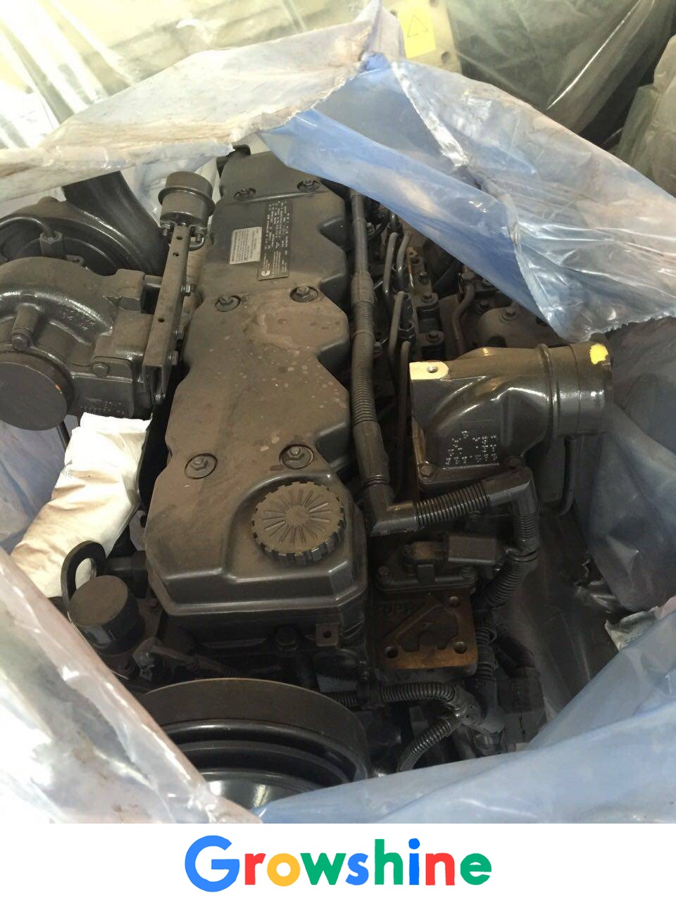 XCMG XE240LCU excavator engine assembly Imported Cummins QSB6.7 engine