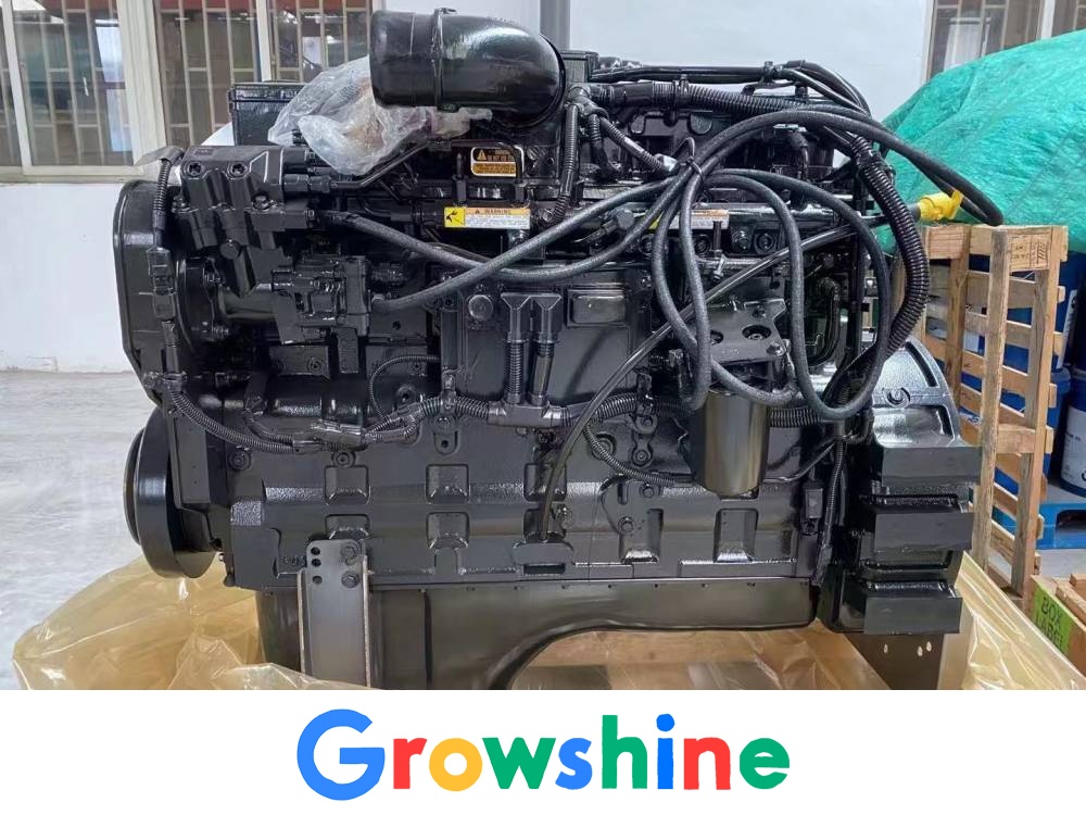 Komatsu 6D114 engine assembly Komatsu 300-8 excavator engine