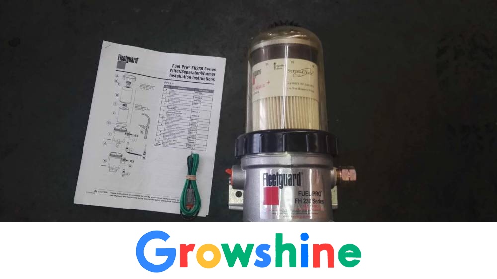 Cummins oil and water separator assembly FH23068
