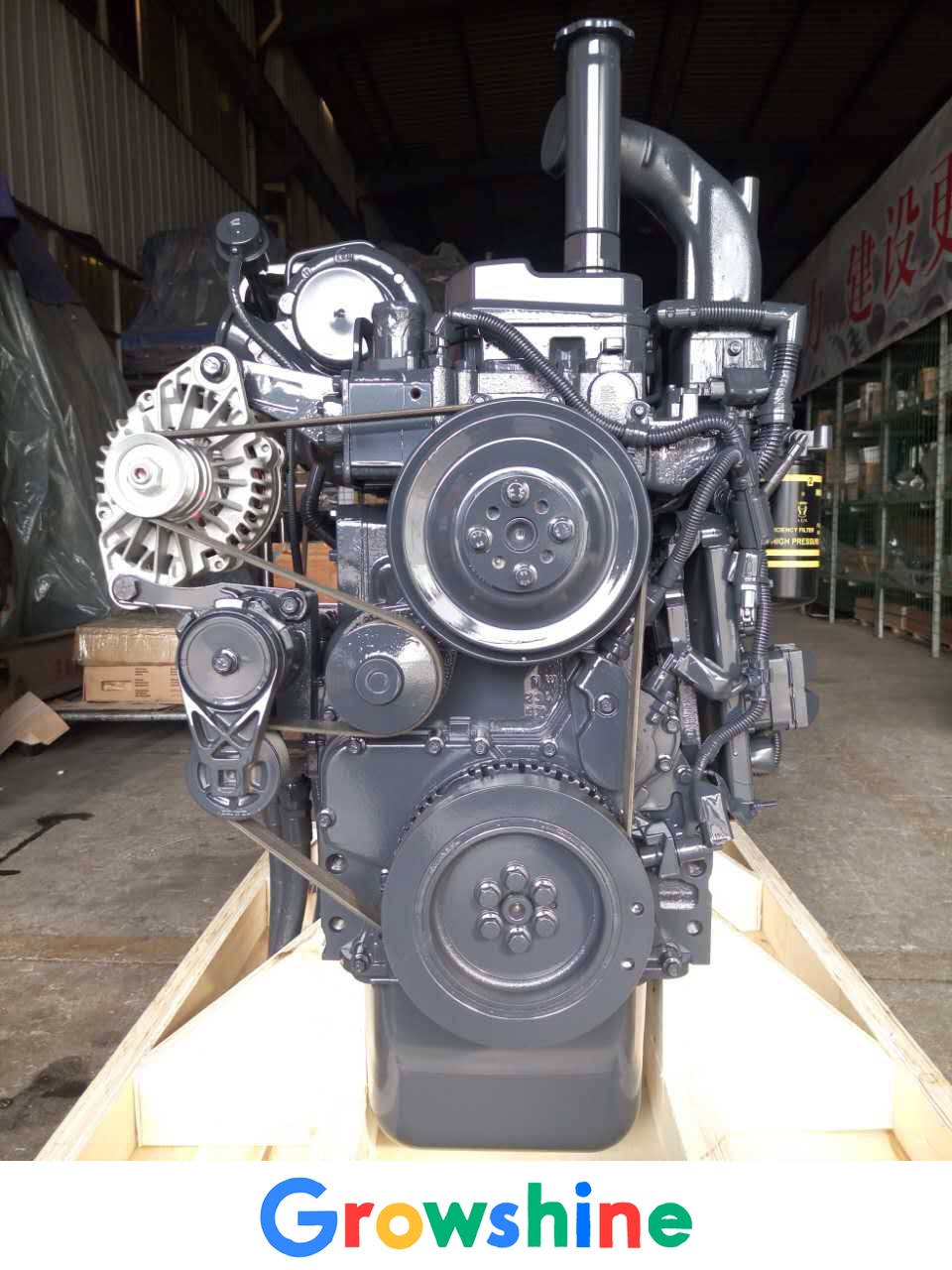 Komatsu 200/220-8 engine assembly Komatsu 6D107 engine