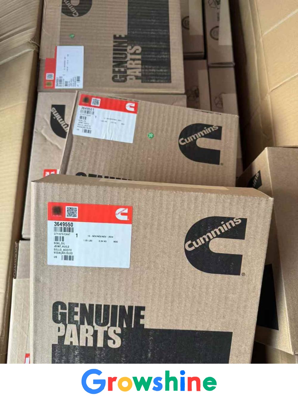 Cummins QSK60 crankshaft front oil seal 3649551 K60 crankshaft oil seal 4100624