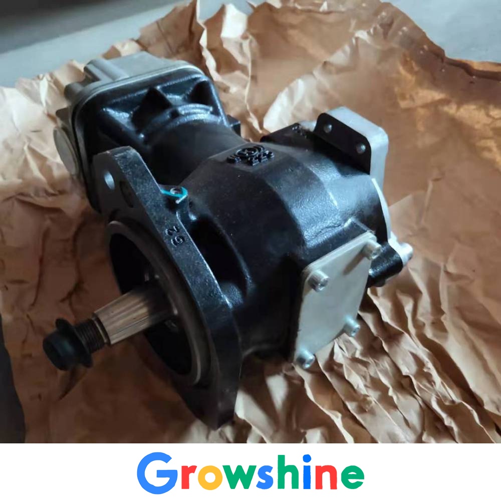 Heavy Truck Cummins ISM11 Air Compressor 4974668 Cummins Double Cylinder Air Compressor