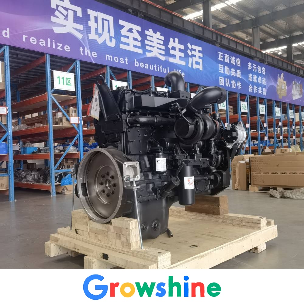 Hyundai R450 excavator engine assembly Imported Meikang QSM11