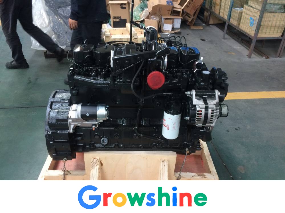 Jiangsu XCMG GR135 grader engine complete equipment accessories Cummins 6B5.9 engine