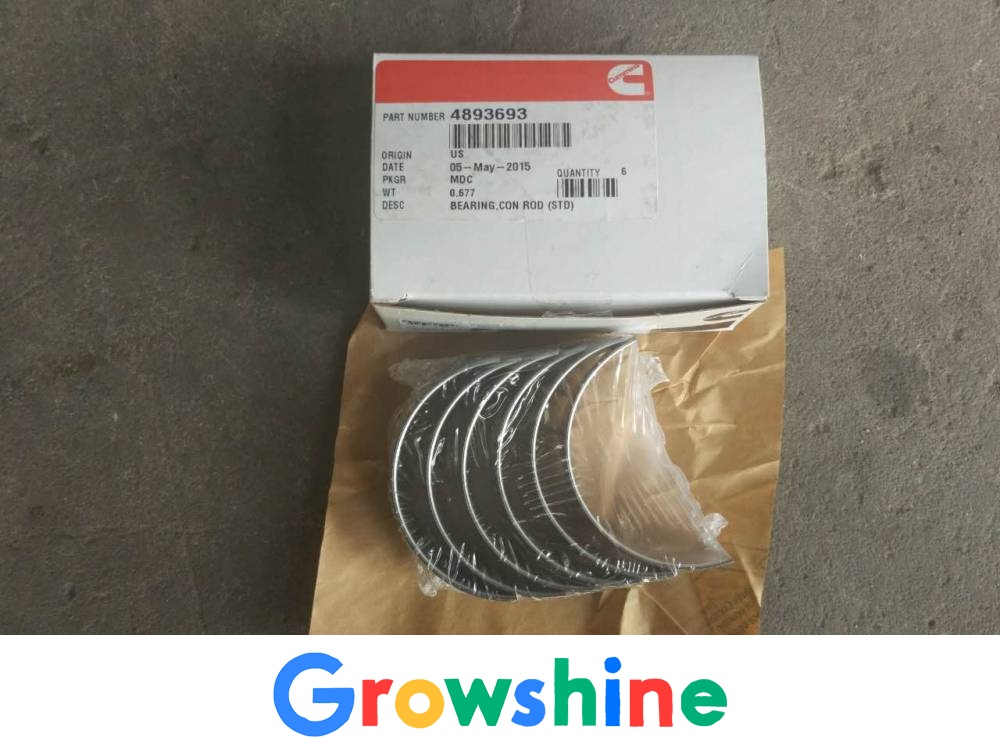Cummins QSB7 small tile 4893693 Guangxi Cummins QSB7 connecting rod tile