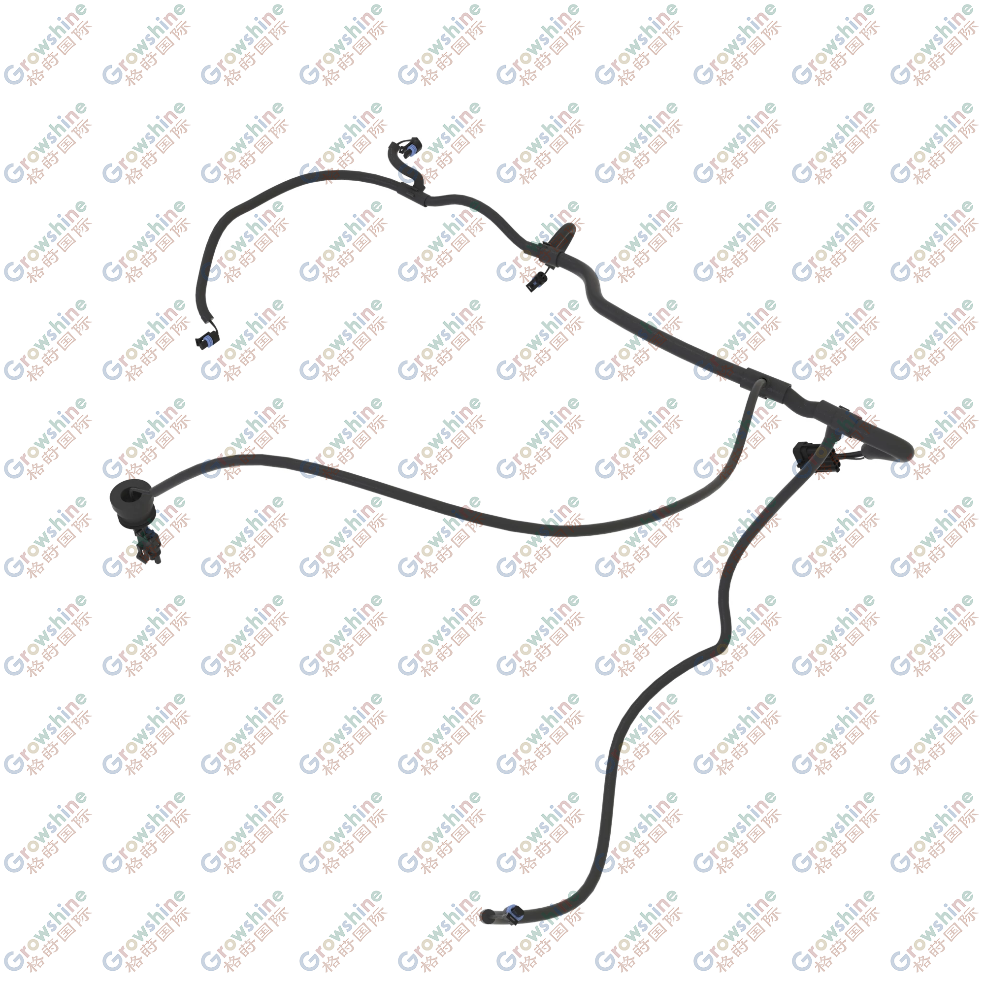 AL204914: Rear Transmission Wiring Harness with Hitch and with Power Take Off (PTO) Sensor