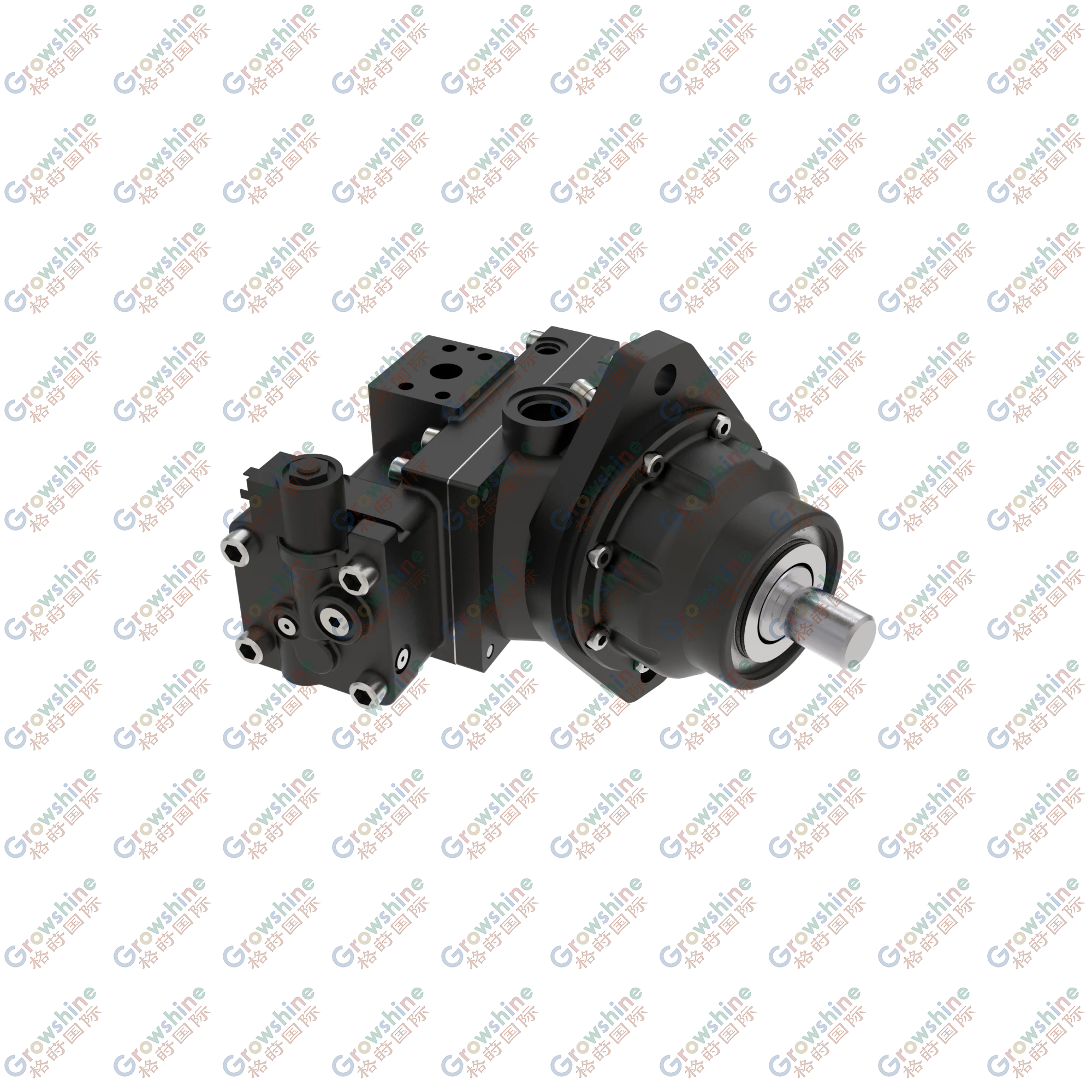 AN206572: Bent Axis Hydraulic Motor without Sensor, 60 cc/rev