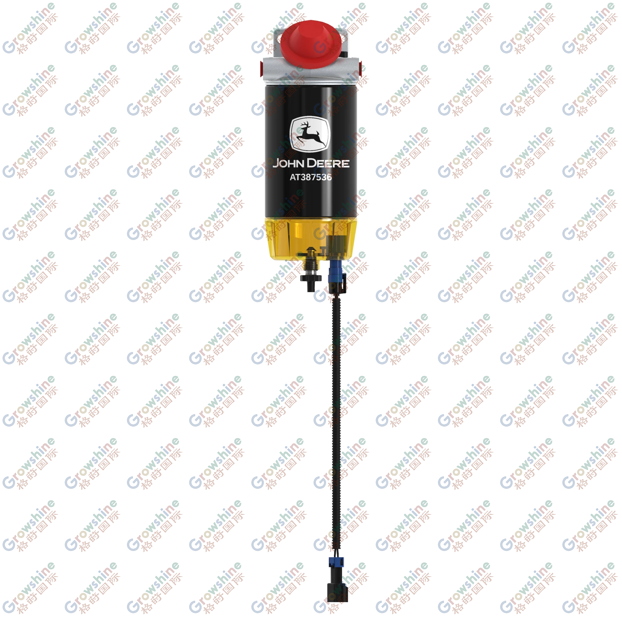 AT387536: Fuel Filter Assembly with Water In Fuel Sensor