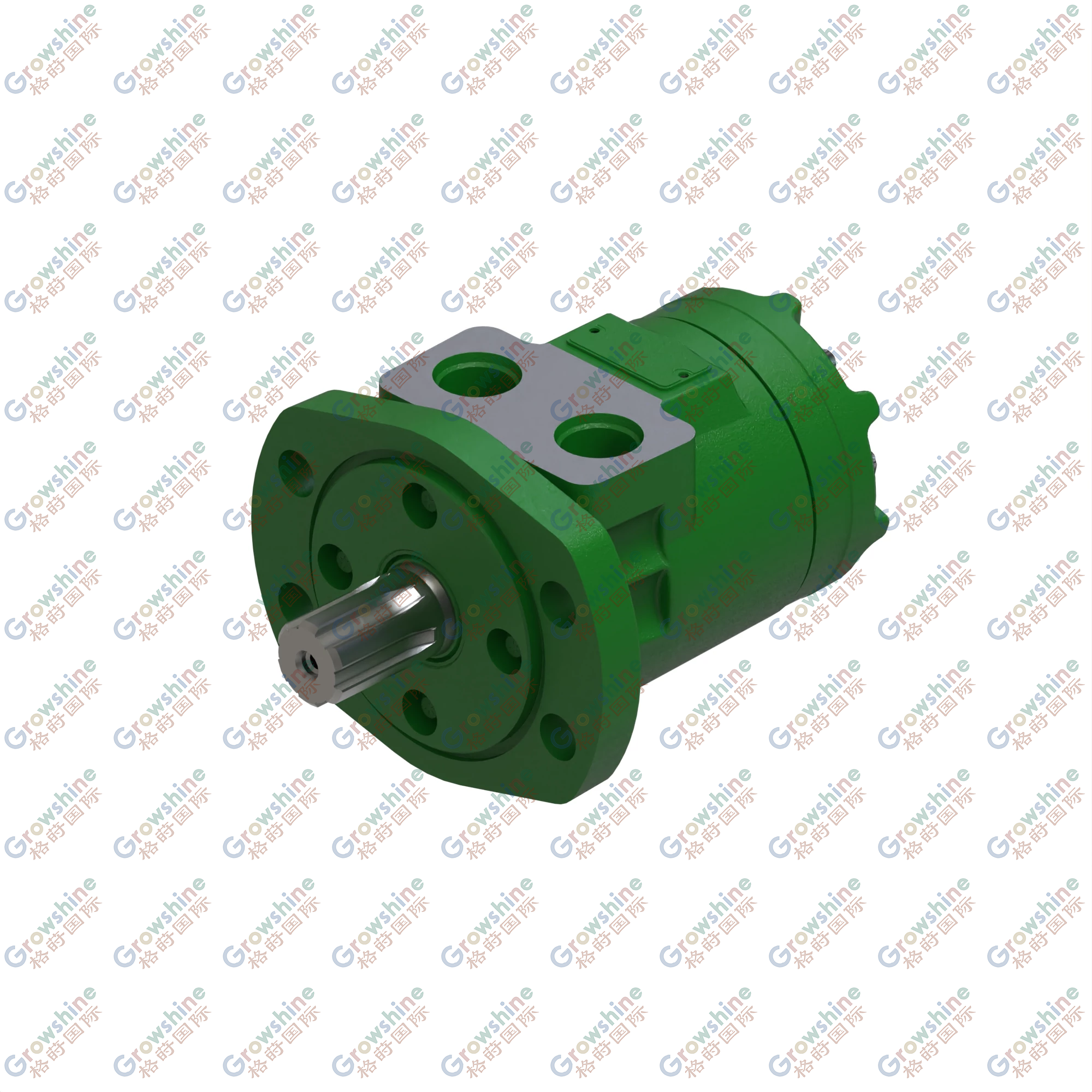 AXE28473: Belt Drive Hydraulic Motor with Speed Sensor