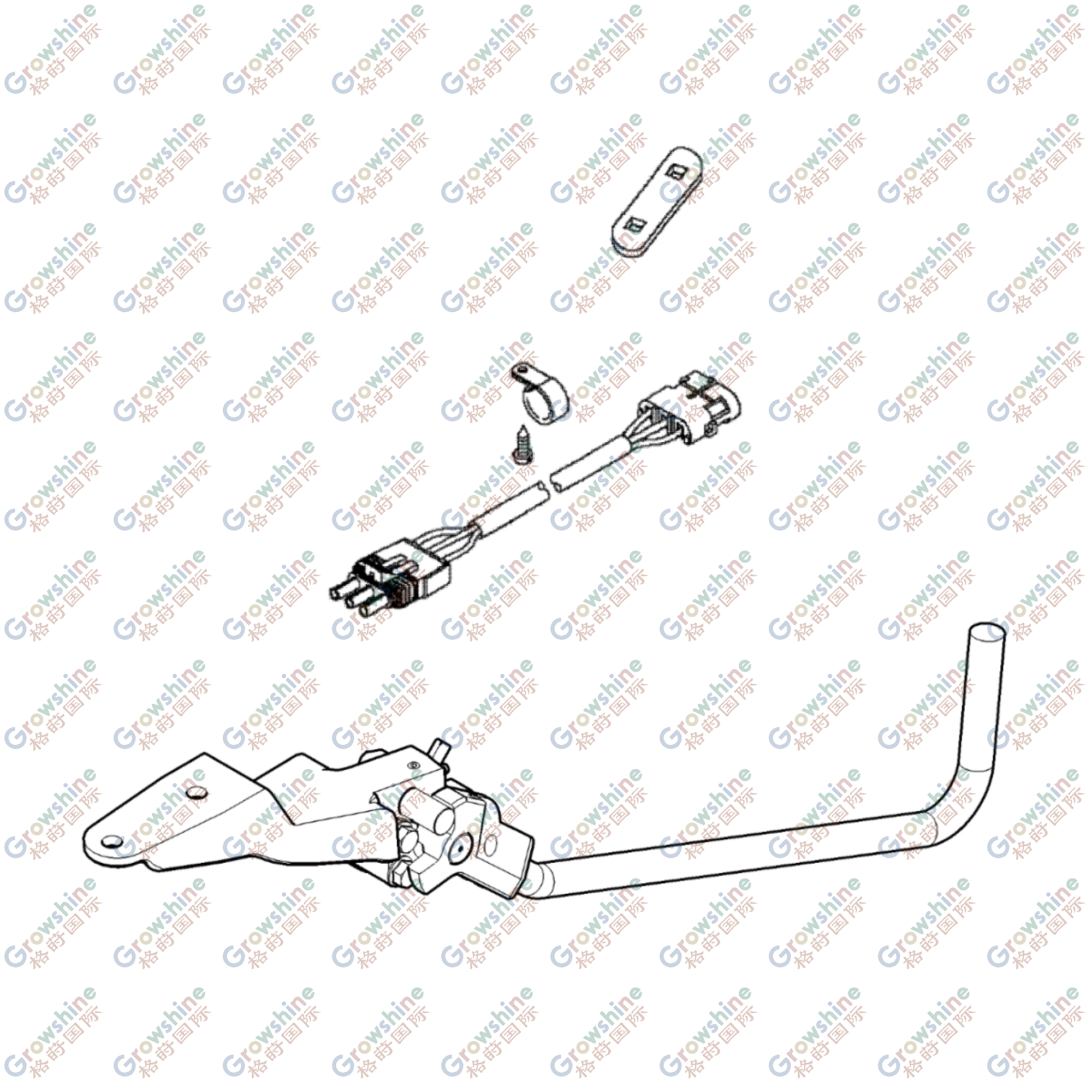 BH81810: Height Control Sensor Attachment Kit