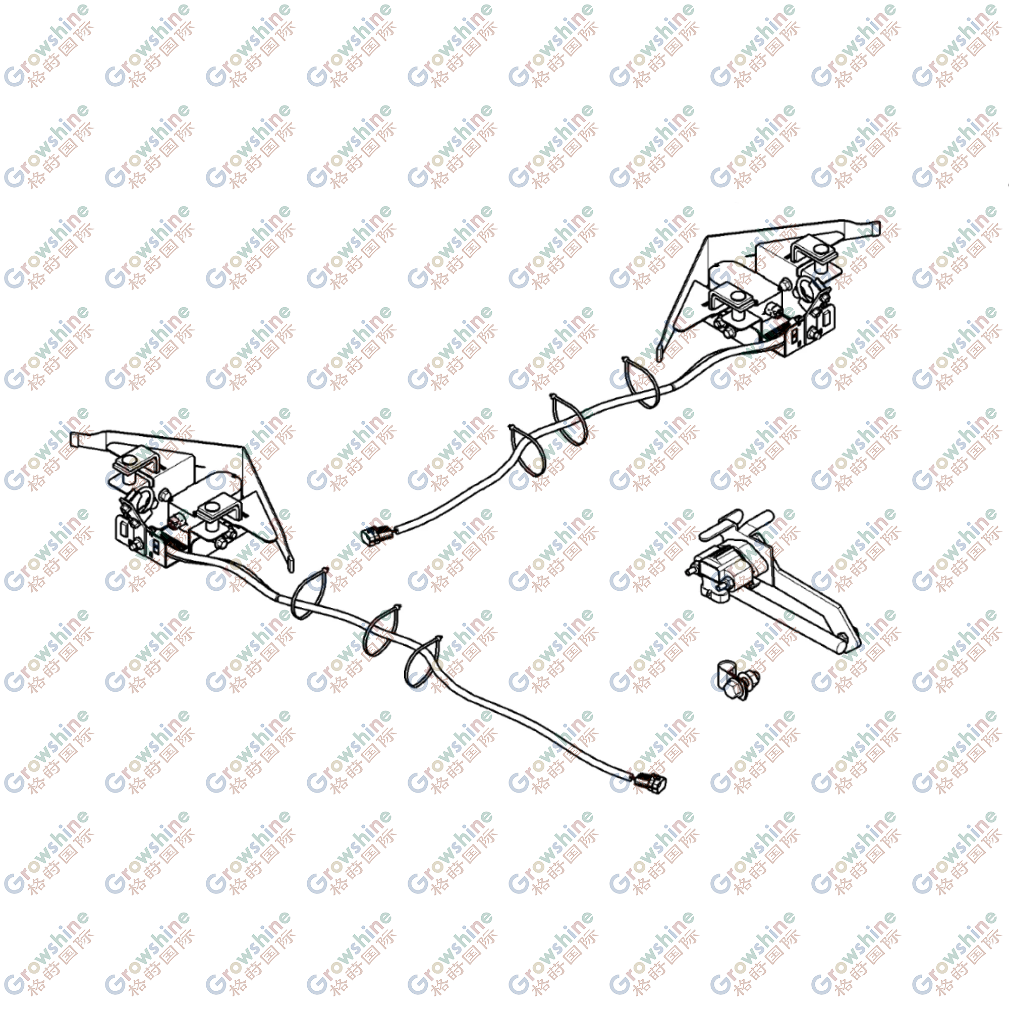 BN202519: BoomTrac™ Pro Sensor Automatic Boom Leveling System Kit