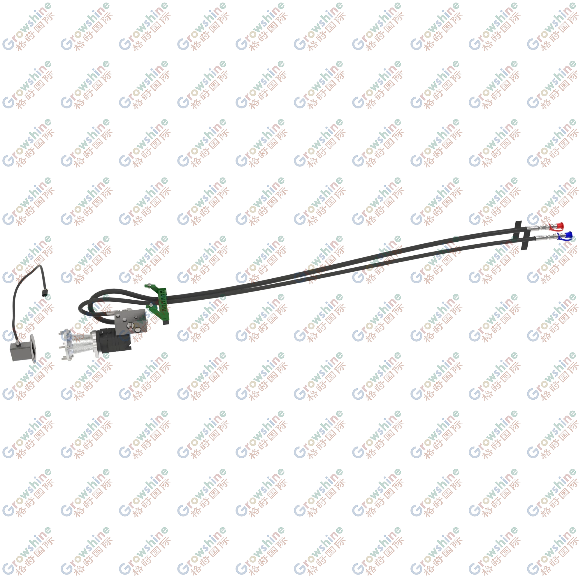 BWZ10051: Hydraulic Pump Drive Attachment with Speed Sensor