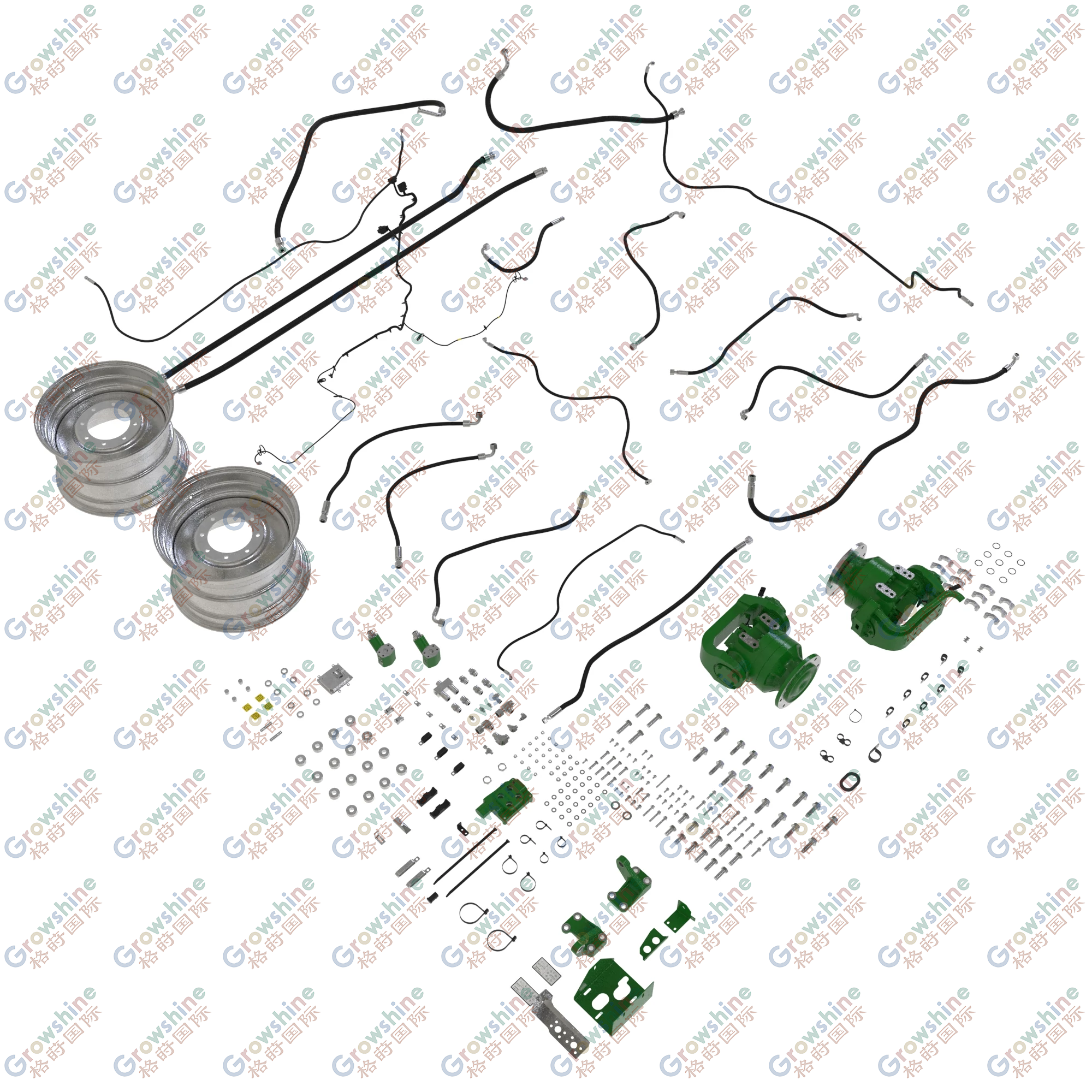 BXE11072: 4WD Rear Drive Kit with Sensor