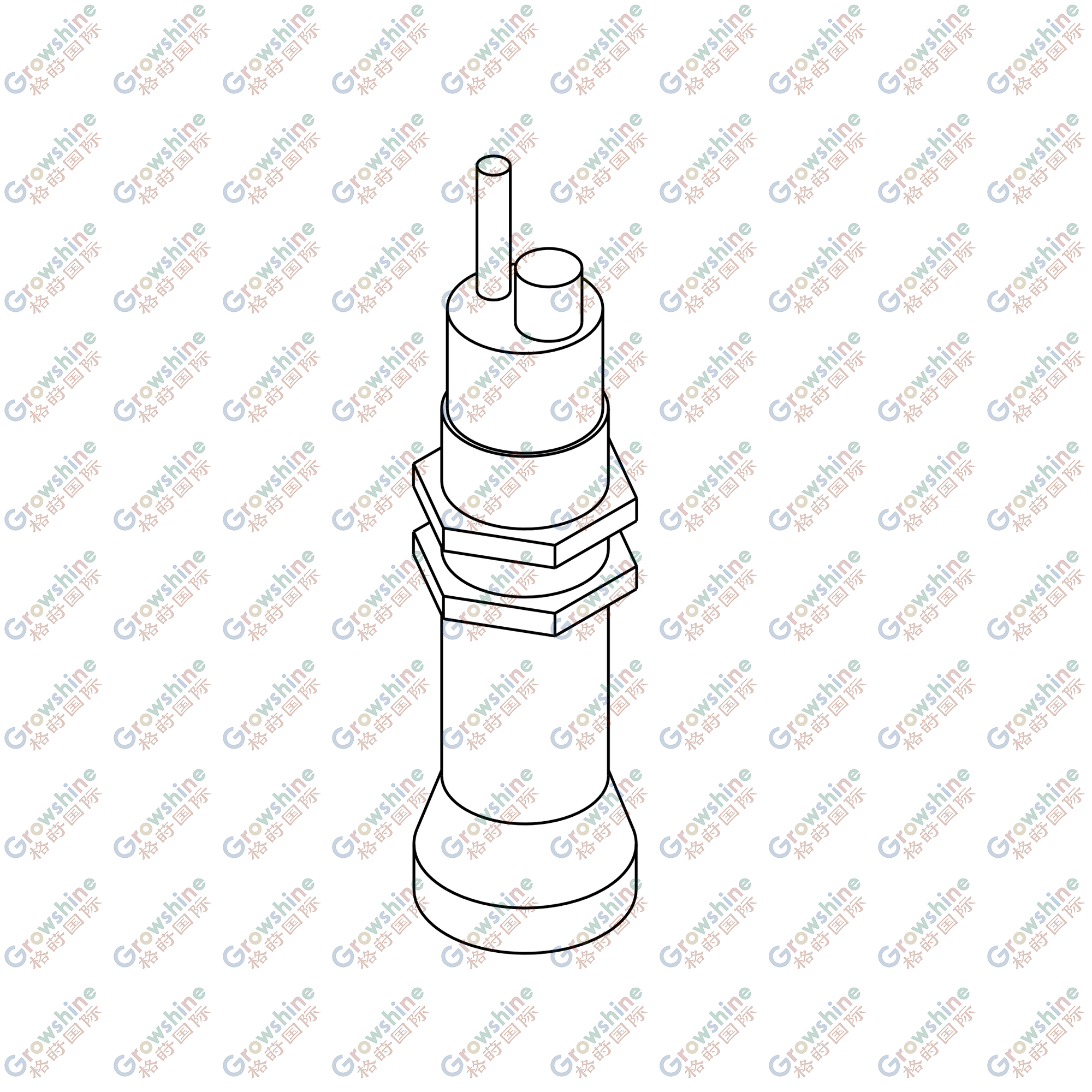 WZW15976: Ultrasonic BoomTrac™ Sensor