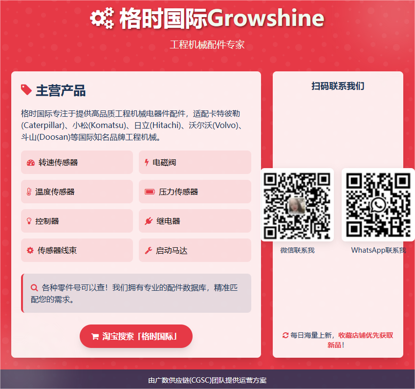 格莳国际Growshine：龙工LG855N轮式装载机